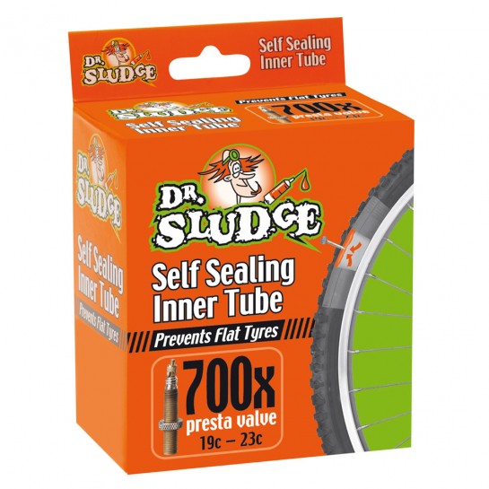 Weldtite duša s galuskovým ventilom Dr.Sludge 700 x 18c - 25c Presta Inner Tube