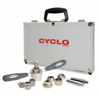 Sada náradia Cyclo-Tools pre rôzne druhy sťahovákov na stredové ložiská