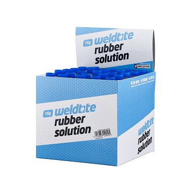 WELDTITE lepidlo na záplaty Rubber Solution Tube [15g]